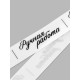 Нашивки на ленте «Ручная работа», 5×1.5 см, белые, чёрные