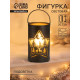 Фигурка светящаяся RISALUX «Ночной лес», LED-ночник, 3×ААА, чёрный, 12×12×20.5 см