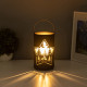 Фигурка светящаяся RISALUX «Ночной лес», LED-ночник, 3×ААА, чёрный, 12×12×20.5 см