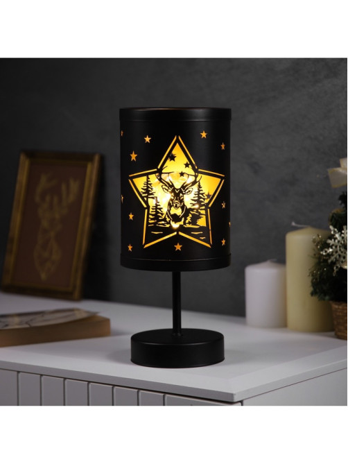 Светодиодная фигура «Лесная сказка», 12.3×27.5 см, 1LED. от батареек АААх3, свечение тёплое белое