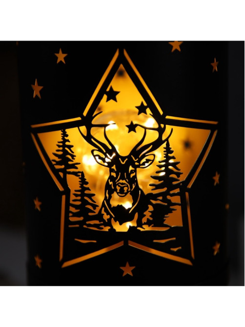 Светодиодная фигура «Лесная сказка», 12.3×27.5 см, 1LED. от батареек АААх3, свечение тёплое белое