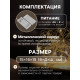 Светодиодная фигура «Облачко» 15 см, 15 LED, от батареек ААx2, свечение тёплое белое
