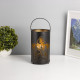 Фигурка светящаяся RISALUX «Ночной лес», LED-ночник, 3×ААА, чёрный, 12×12×20.5 см