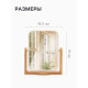 Зеркало настольное BAMBOO, прямоугольное, 16.5×19×4.5 см, (12.5×17 см), бамбуковое