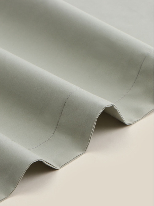 Наволочка SL Home Percale 300ТС, 70×70+3 см, перкаль, хлопок 100%, оливковая