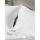 Наволочка SL Home Tencel, 50×70+3 см, тенсель, эвкалиптовое волокно 100%, белая