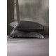 Наволочка SL Home Tencel, 50×70+3 см, тенсель, эвкалиптовое волокно 100%, серая