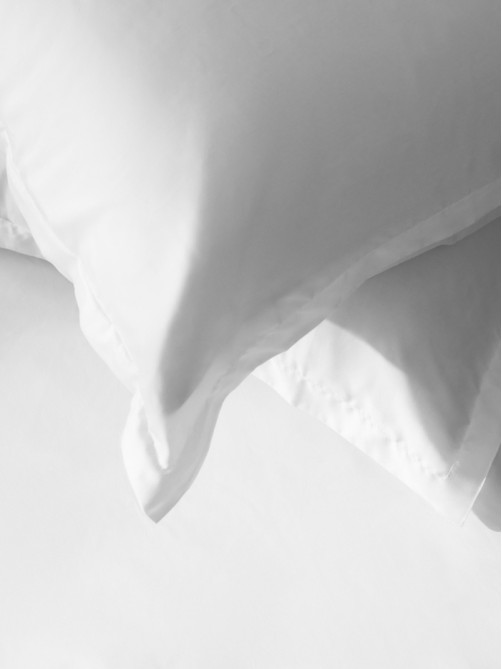 Наволочка SL Home Tencel, 50×70+3 см, тенсель, эвкалиптовое волокно 100%, белая