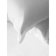Наволочка SL Home Tencel, 50×70+3 см, тенсель, эвкалиптовое волокно 100%, белая