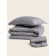 Наволочка SL Home Tencel, 50×70+3 см, тенсель, эвкалиптовое волокно 100%, серая