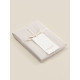 Наволочка SL Home Percale 300ТС, 70×70+3 см, перкаль, хлопок 100%, молочная