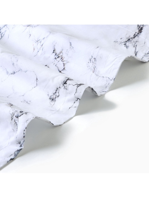 Комплект наволочек «Этель» Marble, 70×70+3 см, 2 шт., перкаль, хлопок 100%