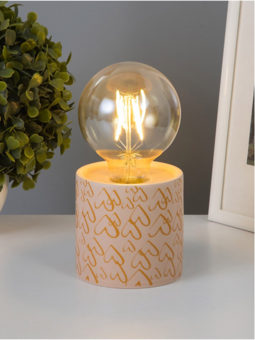Ночник RISALUX «Цилиндр», LED, от батареек, 2хАА, 8.5×8.5×17 см