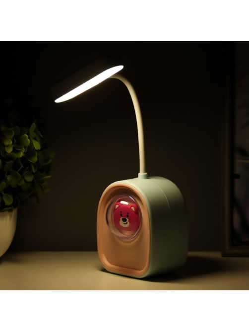 Ночник «Кидс» LED 3 Вт USB АКБ бело-голубой 7.5×5.3×20.5 см