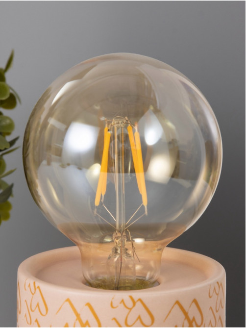 Ночник RISALUX «Цилиндр», LED, от батареек, 2хАА, 8.5×8.5×17 см