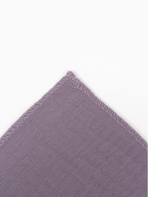 Платки носовые детские «Крошка Я» Deep grey, 20×20 см, набор 6 шт., муслин, 100 % хлопок, серые