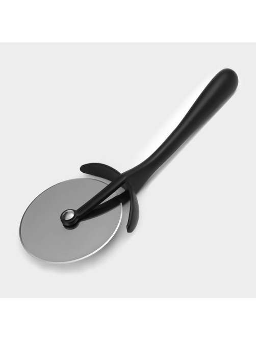 Нож для пиццы и теста Magistro Vantablack, 18×6.8 см, чёрный