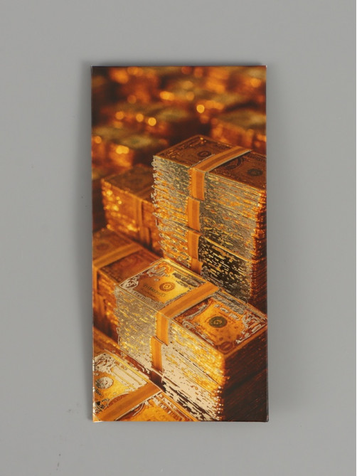Конверт для денег «Деньги», тиснение, 16.5×8 см