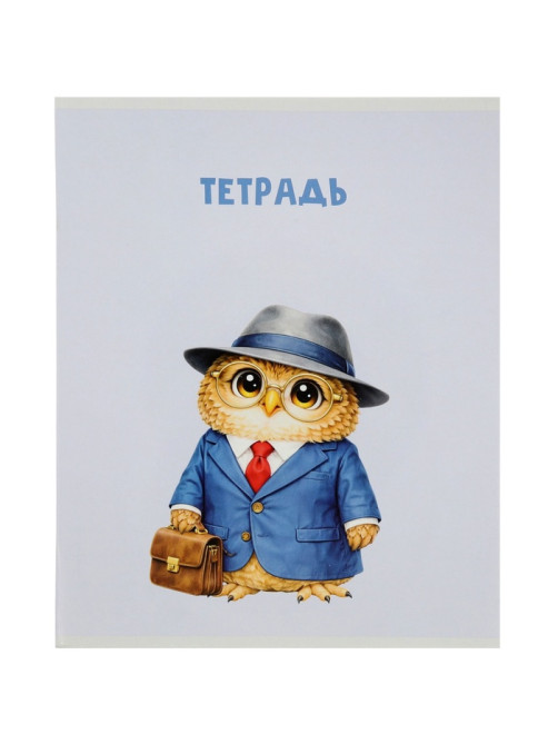Набор тетрадей из 5 штук, 36 листов в клетку Calligrata «Совушки», блок офсет, 5 видов