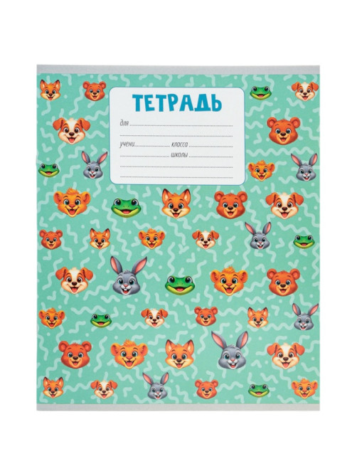 Тетрадь 18 листов в клетку Calligrata KIDS, блок офсет, 5 В МИКС