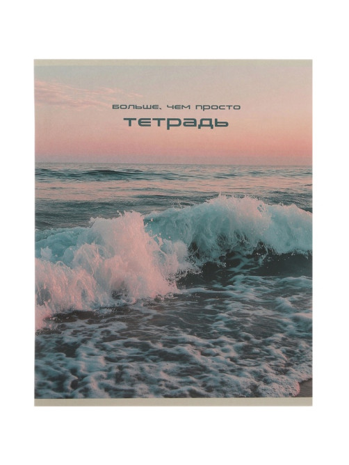 Тетрадь 24 листа в клетку Calligrata «Ландшафт», блок офсет, 5 В МИКС