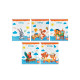Тетрадь 12 листов в линейку Calligrata KIDS, блок №2, 5 В МИКС