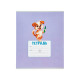 Тетрадь 18 листов в клетку Calligrata KIDS, блок №2, 5 В МИКС