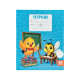 Тетрадь 18 листов в линейку Calligrata KIDS, блок №2, 5 В МИКС