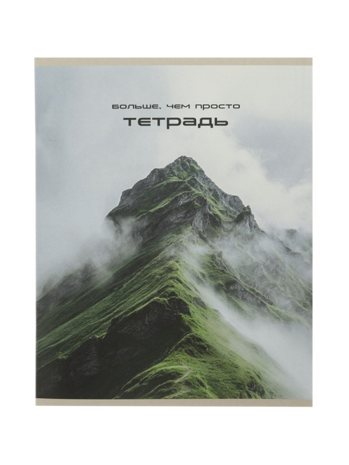 Тетрадь 24 листа в клетку Calligrata «Ландшафт», блок офсет, 5 В МИКС