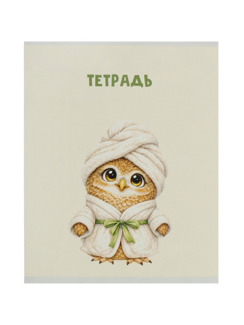 Тетрадь 36 листов в клетку Calligrata «Совушки», блок офсет, 5 В МИКС