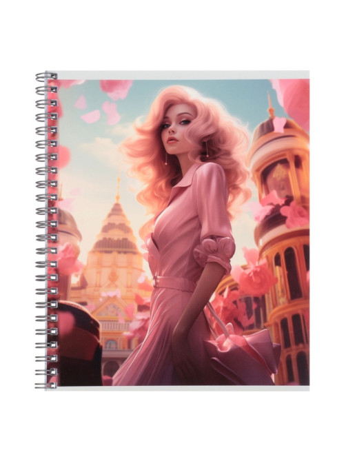 Набор тетрадей Calligrata. Glamour, 3 штуки, 80 листов, на гребне, обложка из мелованного картона
