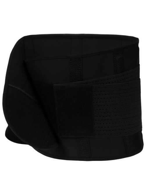 Пояс на талию ONLYTOP fitness, размер S-M, для похудения, чёрный