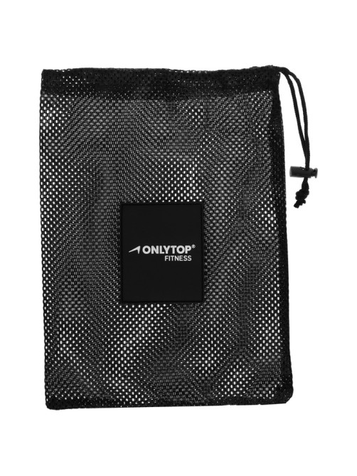 Пояс на талию ONLYTOP fitness, размер L-XL, для похудения, чёрный