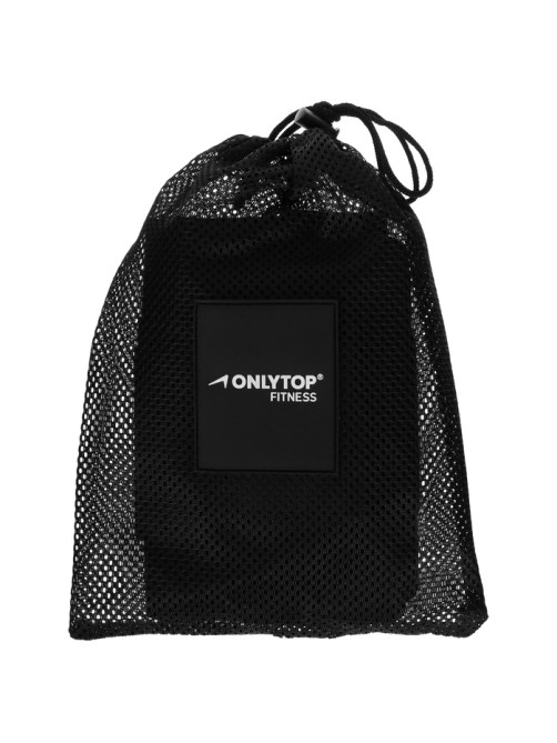 Пояс на талию ONLYTOP fitness, размер М-L, для похудения, чёрный