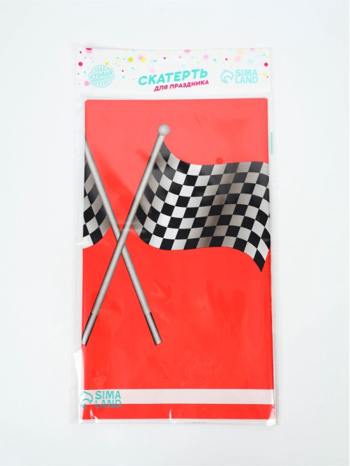 Скатерть одноразовая «Чемпион», 137×183 см