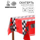 Скатерть одноразовая «Чемпион», 137×183 см