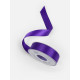Лента атласная TEIRA, двухсторонняя, 25 мм, 25±1 м, фиолетовая №0470