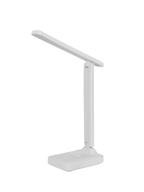 Светильник настольный с подставкой под телефон «Уно» 4 Вт LED USB 2700-6500К белый