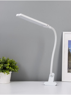 Настольная лампа RISALUX «Семи», LED 5 Вт, 6000К, 7.5×10.5×65 см, белый