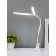Настольная лампа RISALUX «Семи», LED 5 Вт, 6000К, 7.5×10.5×65 см, белый