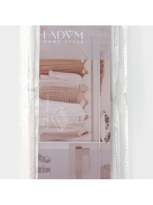 Органайзер для хранения белья LaDо́m, 7 ячеек, 32×32×10 см, белый