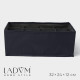 Органайзер для хранения белья LaDо́m, 12 ячеек, 32×24×12 см, графитовый