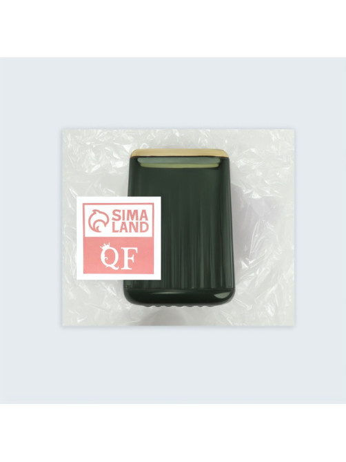 Органайзер - подставка для хранения косметики GREEN, 11×8.2×8.2 см, зелёный