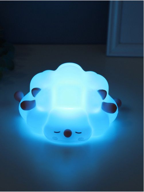 Фигурка световая RISALUX «Барашек», 2 Вт, LED-ночник антистресс, RGB, USB, 13.8×16.5×8 см