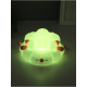 Фигурка световая RISALUX «Барашек», 2 Вт, LED-ночник антистресс, RGB, USB, 13.8×16.5×8 см