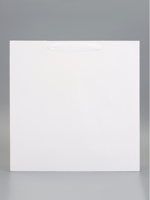 Пакет для торта, подарочный, 30×17.5×30 см, белый