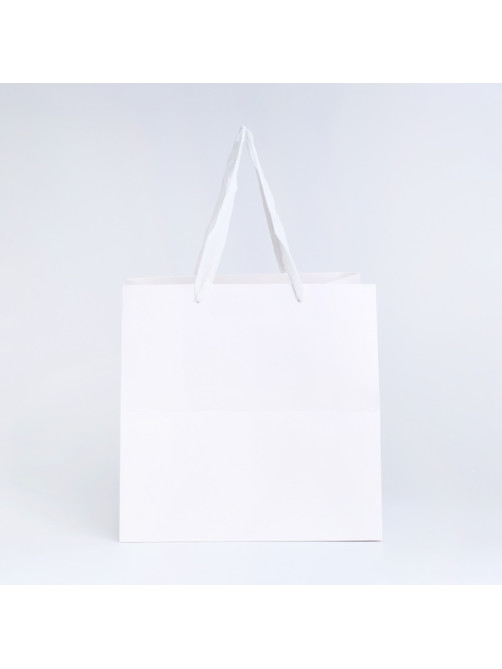Пакет с квадратным дном 25×25×25 см, Белый