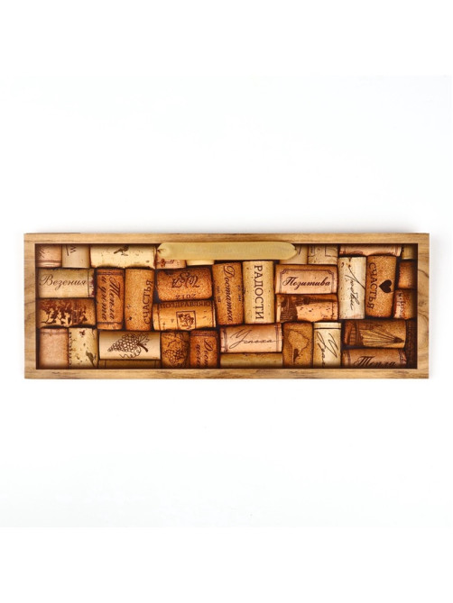 Пакет под бутылку «Пробки», 36×10×13 см