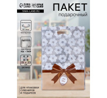 Пакет подарочный, с zip-lock застежкой, «Для тебя», 15×23 ± 1 см