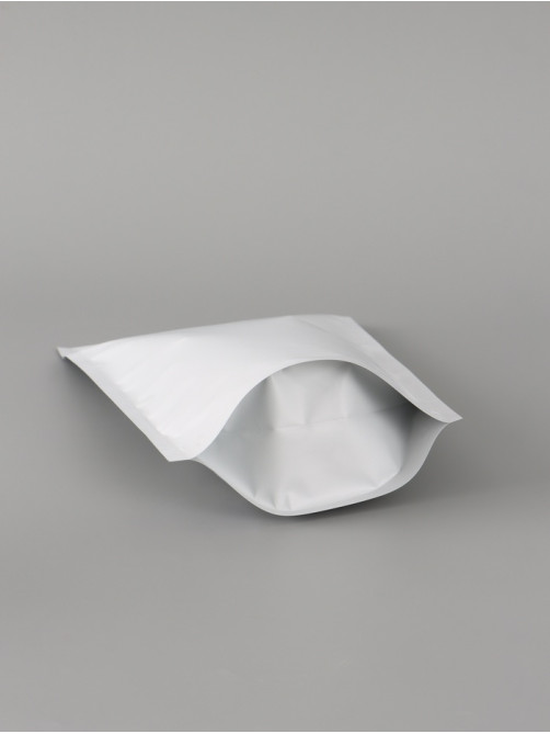 Пакет дой-пак белый матовый 17×30 см